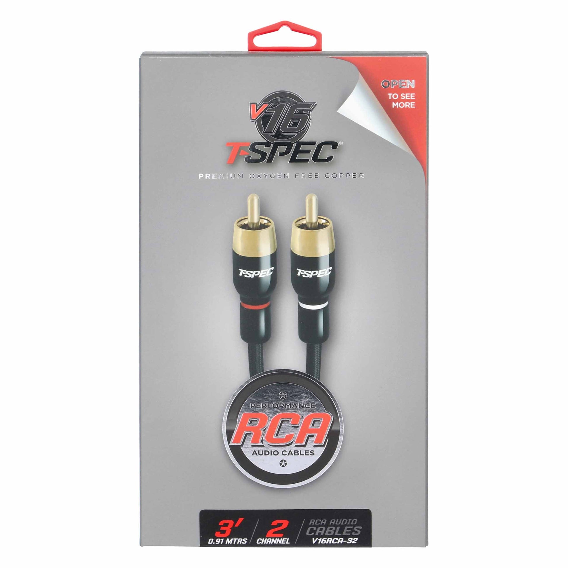 V16 2-Channel RCA Cable | 3 ft.