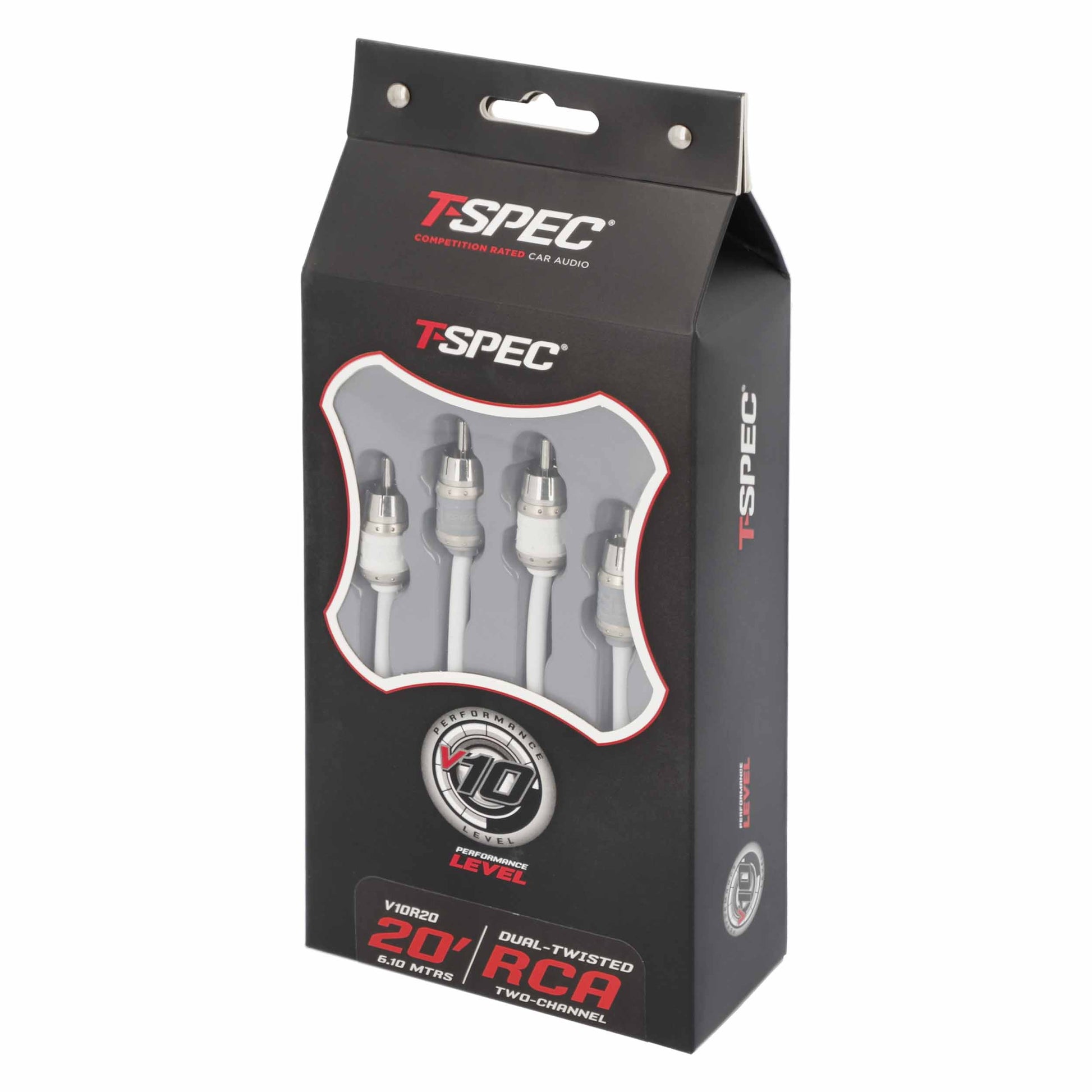 V10 2-Channel RCA Cable | 20 ft.