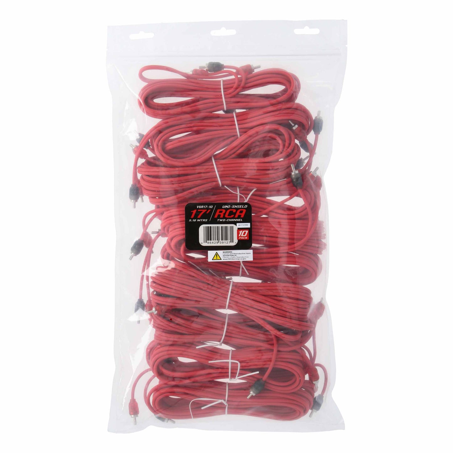 V6 2-Channel RCA Cable | 17 ft.
