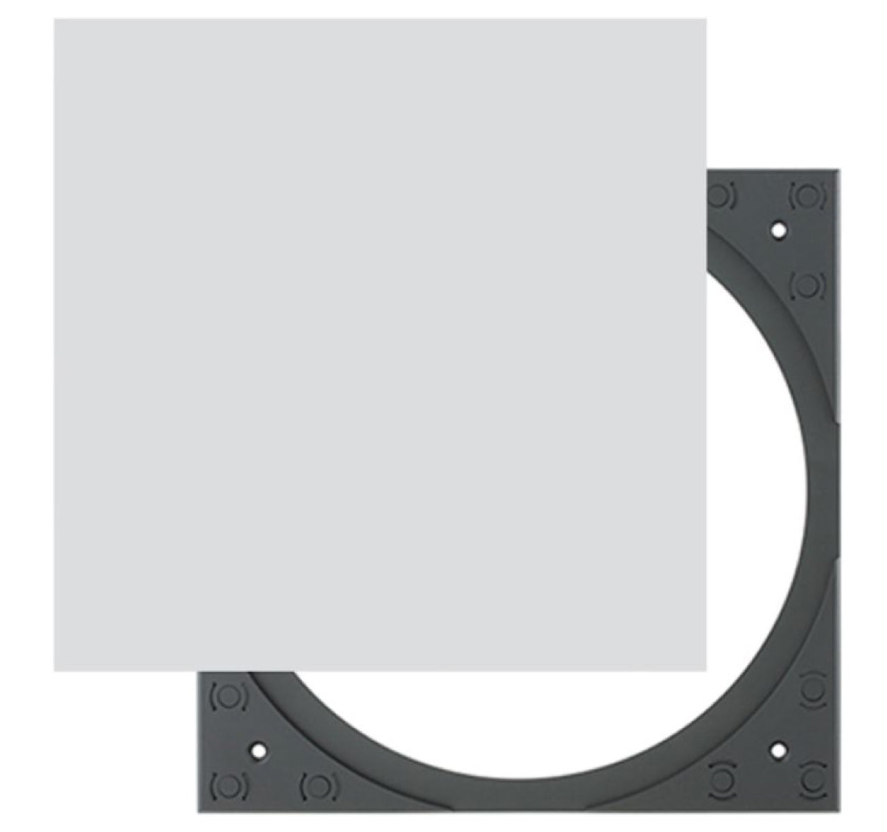 Sonance White Square Adapters With Grille For Pro Series PS-C63R Speaker (Pair)