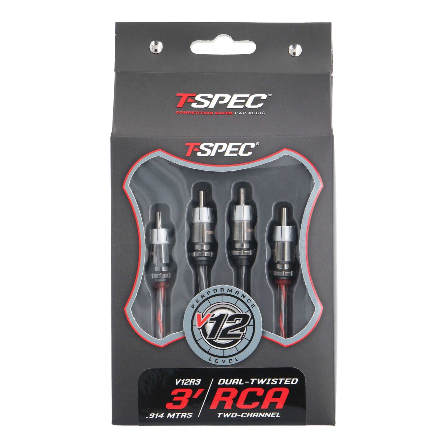 V12 2-Channel RCA Cable | 3 ft.
