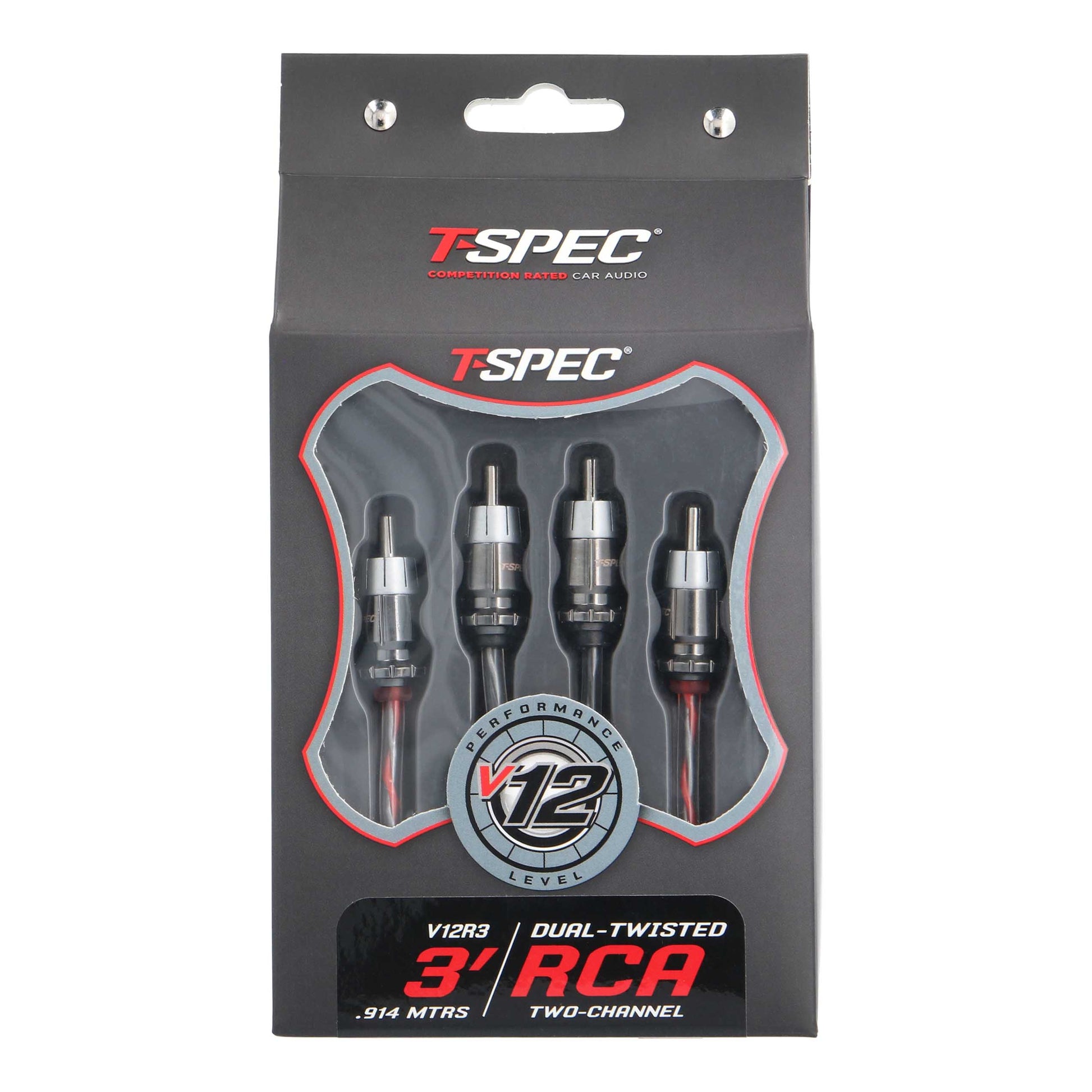 V12 2-Channel RCA Cable | 3 ft.