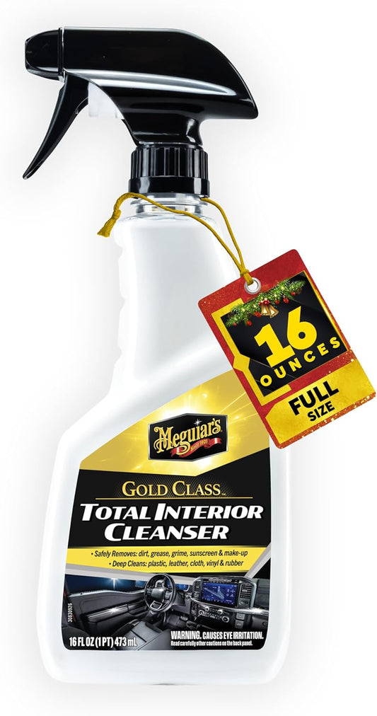 Meguiar's Gold Class Total Interior Cleanser, G262316, 16oz, Spray MEGG262316