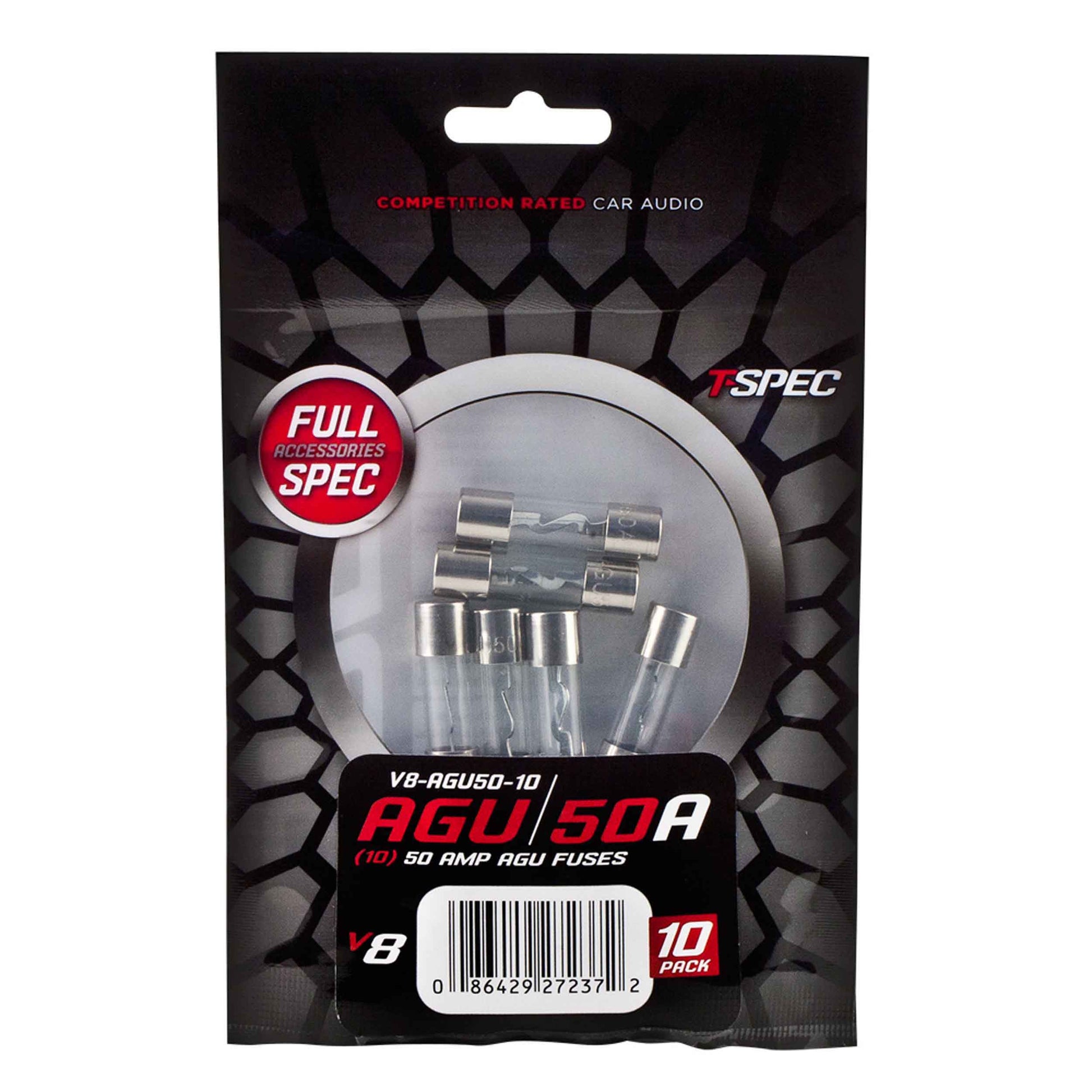 V8 AGU Fuses | 50A | 10 Pack