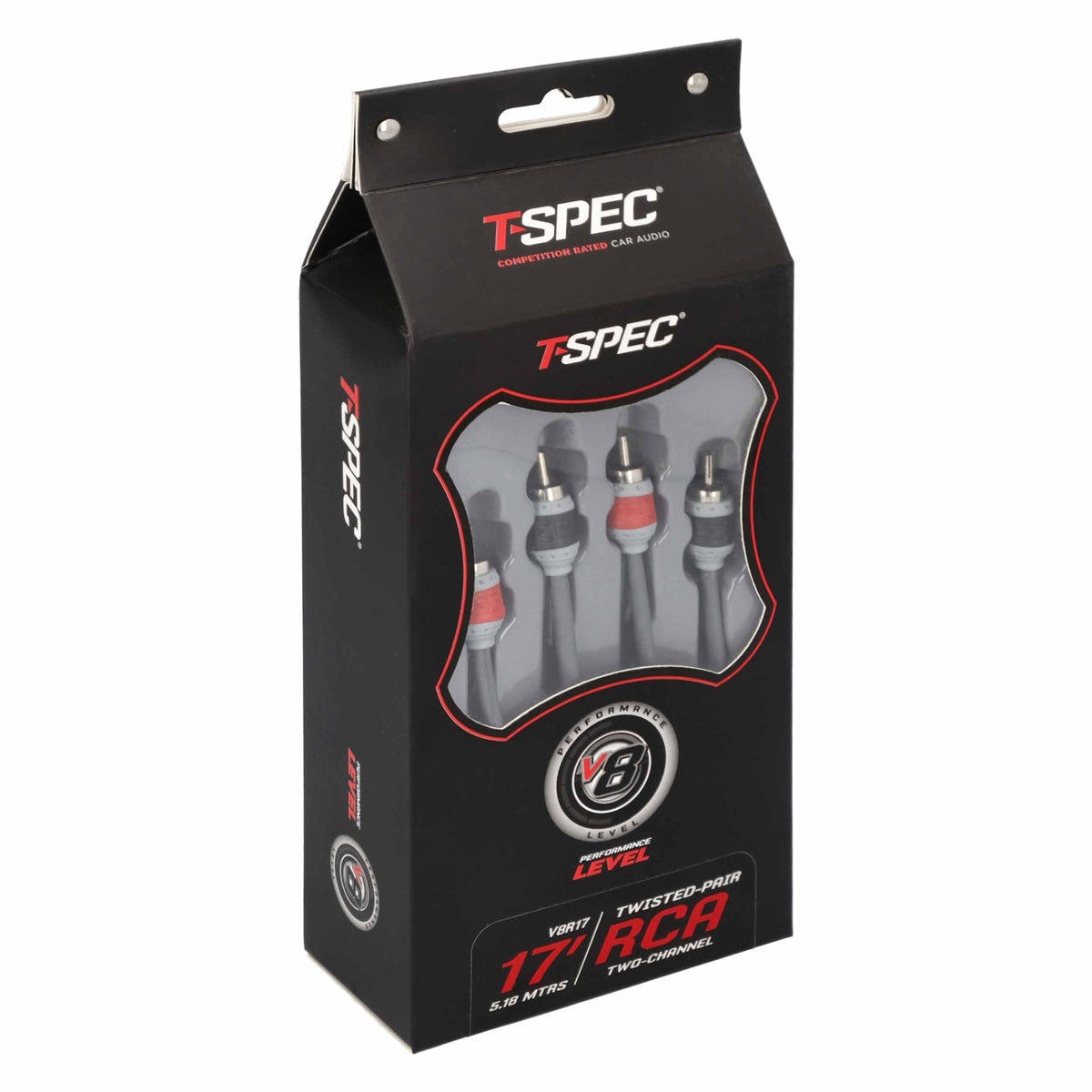 V8 2-Channel RCA Cable | 17 ft.