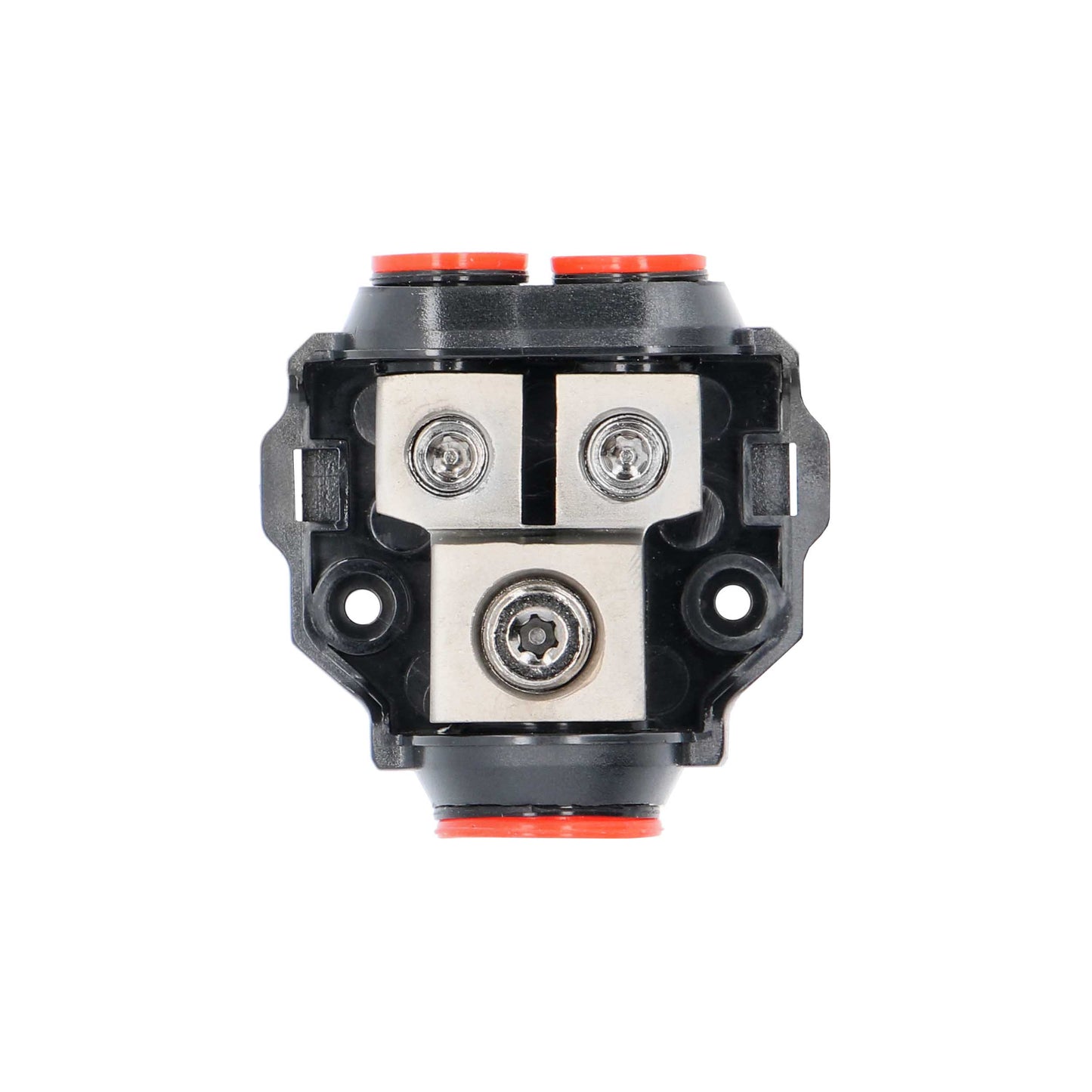 Ground Distribution Block | 1/0- 4 AWG In, (2) 4-8 AWG Out