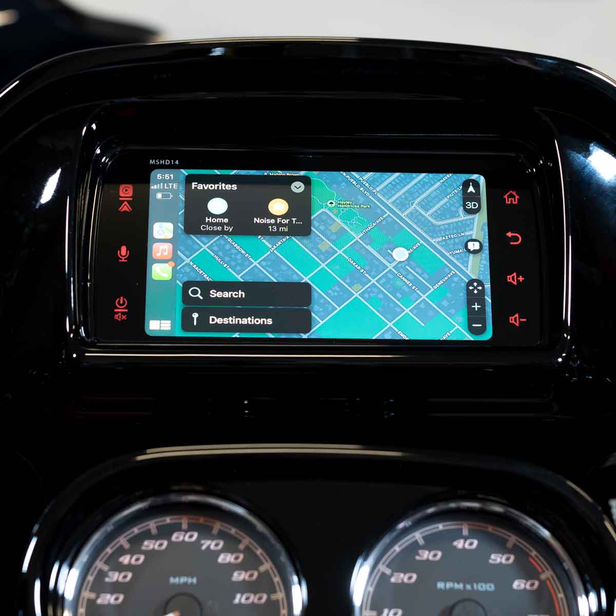 2014-2023 Plug N-Play Digital Media Receiver for Harley Davidson® Touring Motorcycles - MSHD14