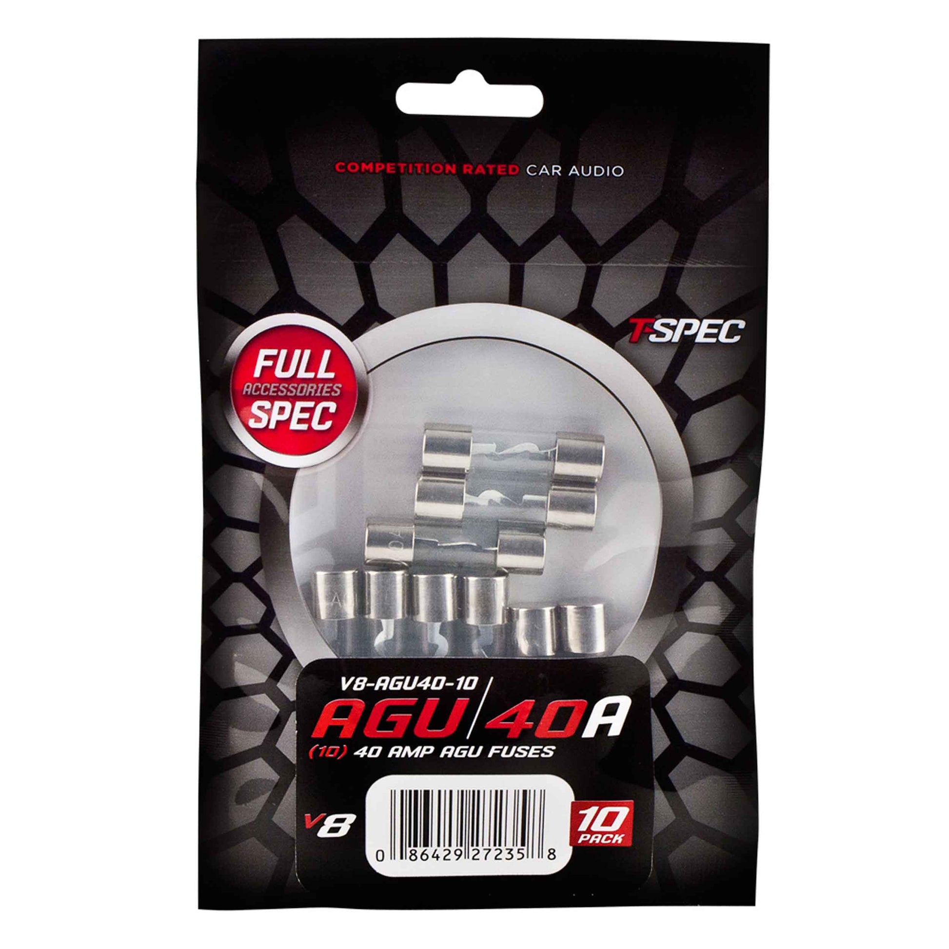 V8 AGU Fuses | 40A | 10 Pack
