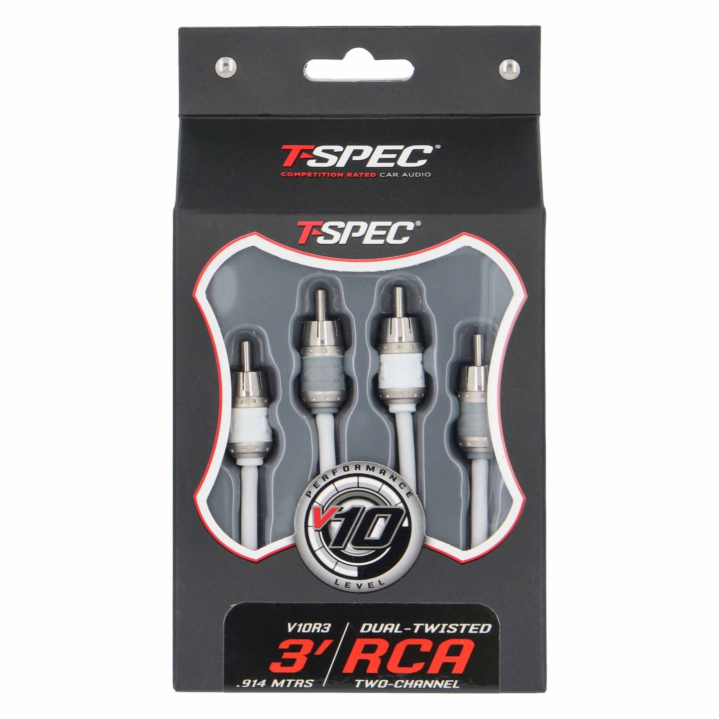 V10 2-Channel RCA Cable | 3 ft