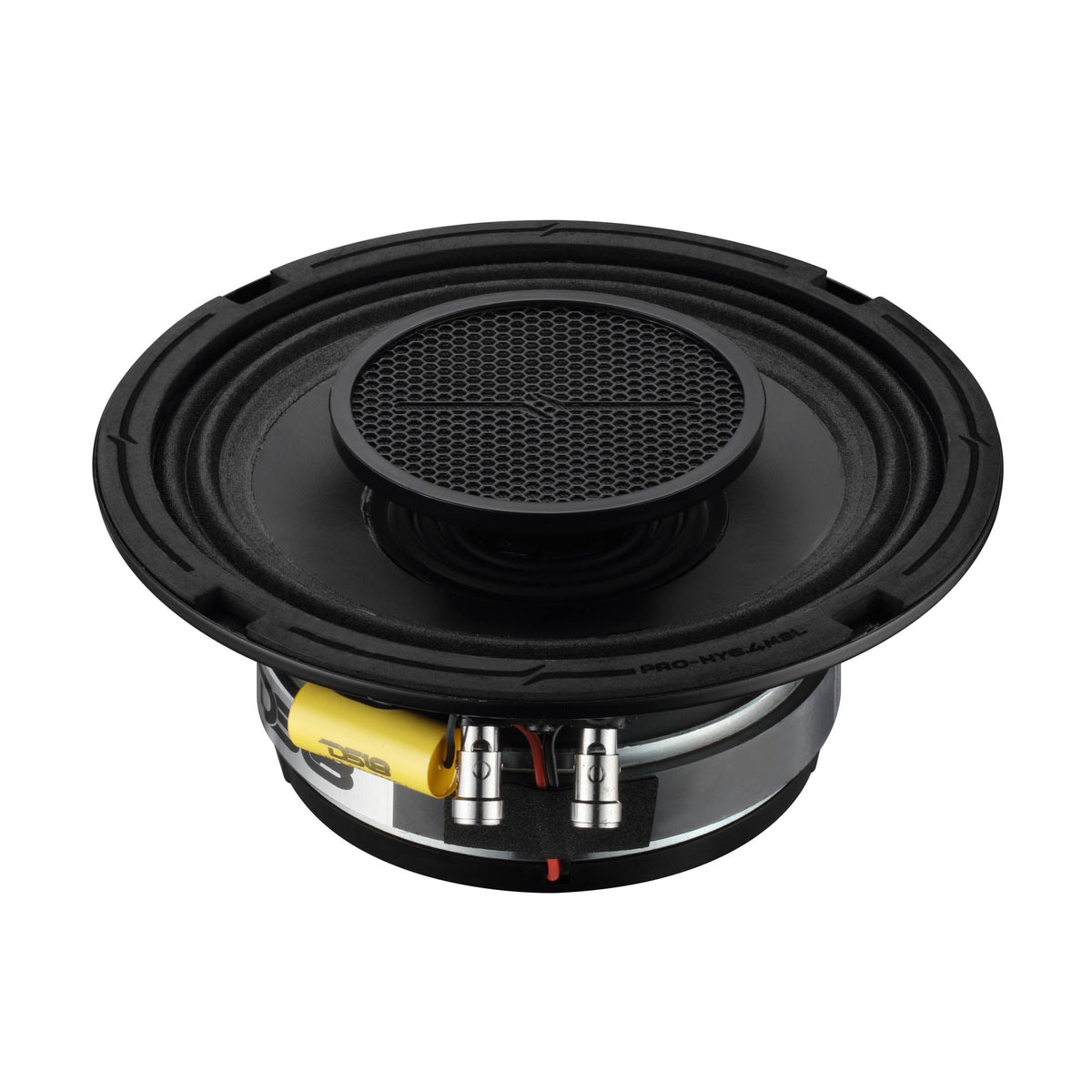PRO 6.5" Shallow Coaxial Hybrid Mid-Range Loudspeaker with Built-in Driver | 150W RMS 4-Ohm