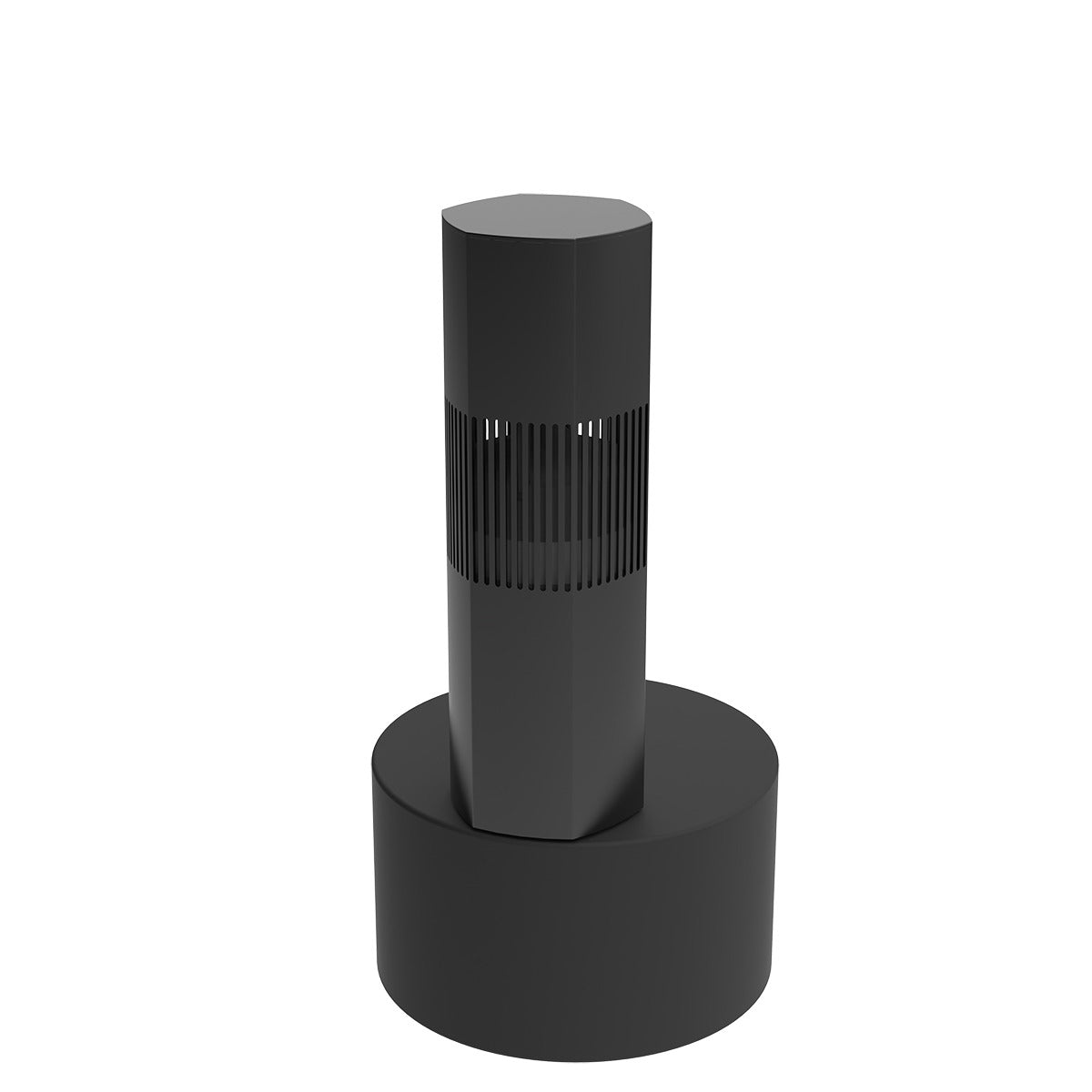 Luxury Bollard Speaker, 8in Sub, 360deg 5.25in 8hm/70v, BLK