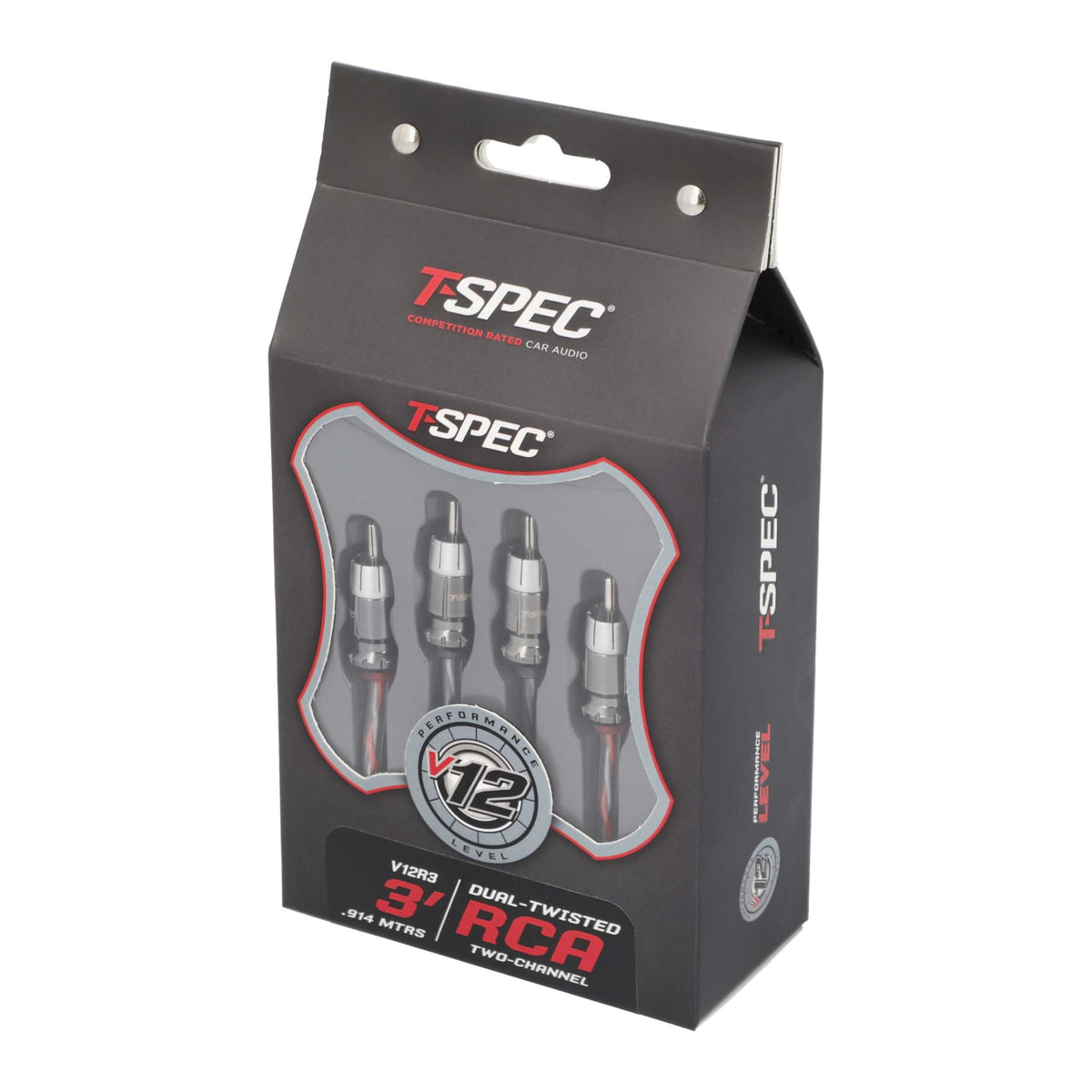 V12 2-Channel RCA Cable | 3 ft.