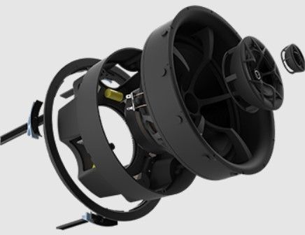 Origin Acoustics® Bollard 6.5" Black 360° Surround Speaker