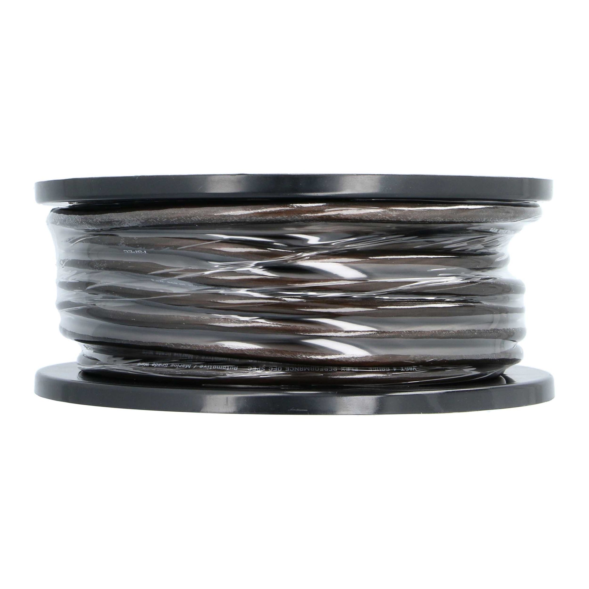 V8GT OFC Power Wire | 4 AWG | 100 ft. | Black
