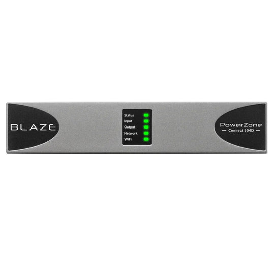 Blaze PowerZone Connect 504D 4.0 Channel Amplifier in Black