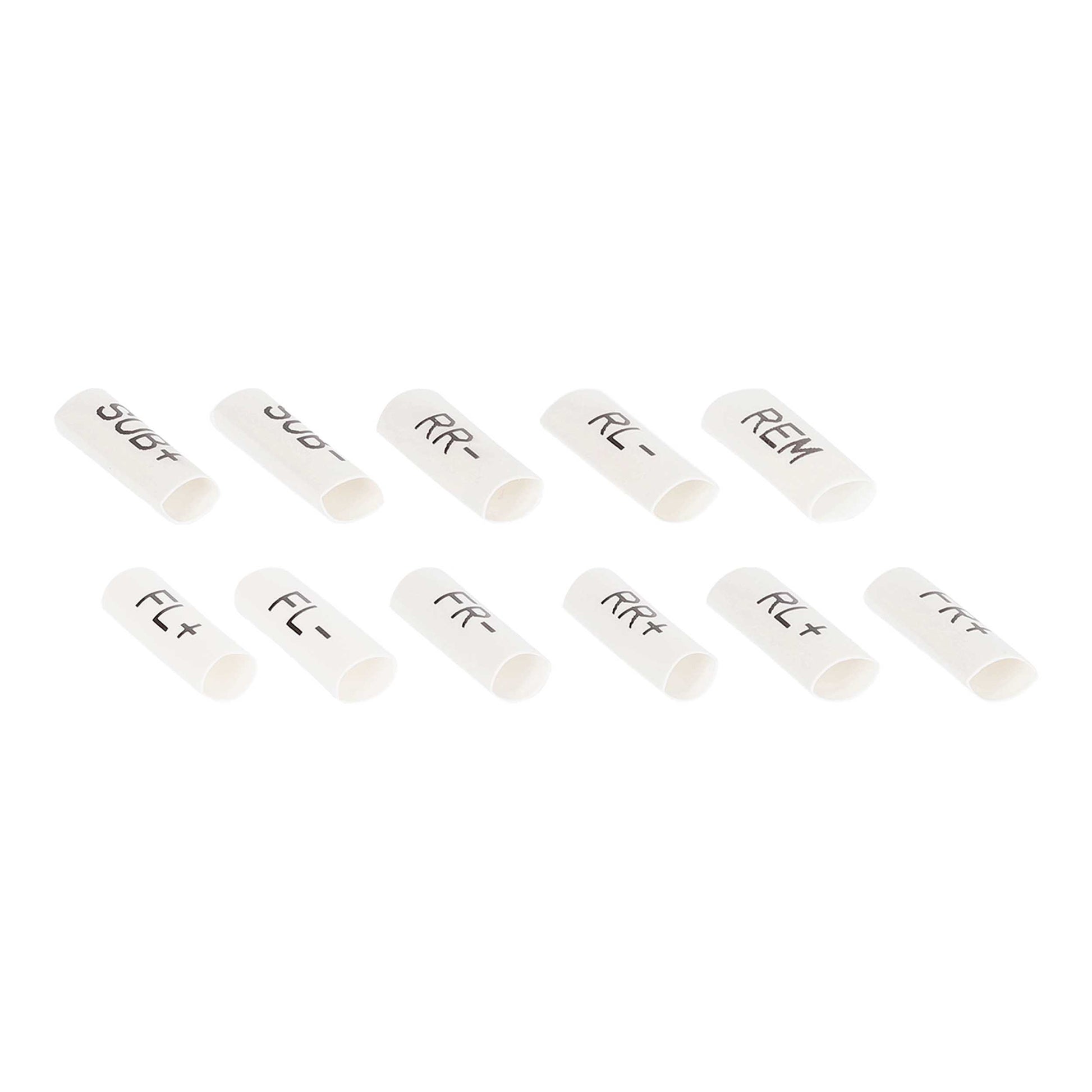 Speaker Wire Heat Shrink Label Refill Pack | 120 Piece