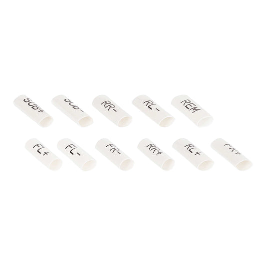 Speaker Wire Heat Shrink Label Refill Pack | 120 Piece