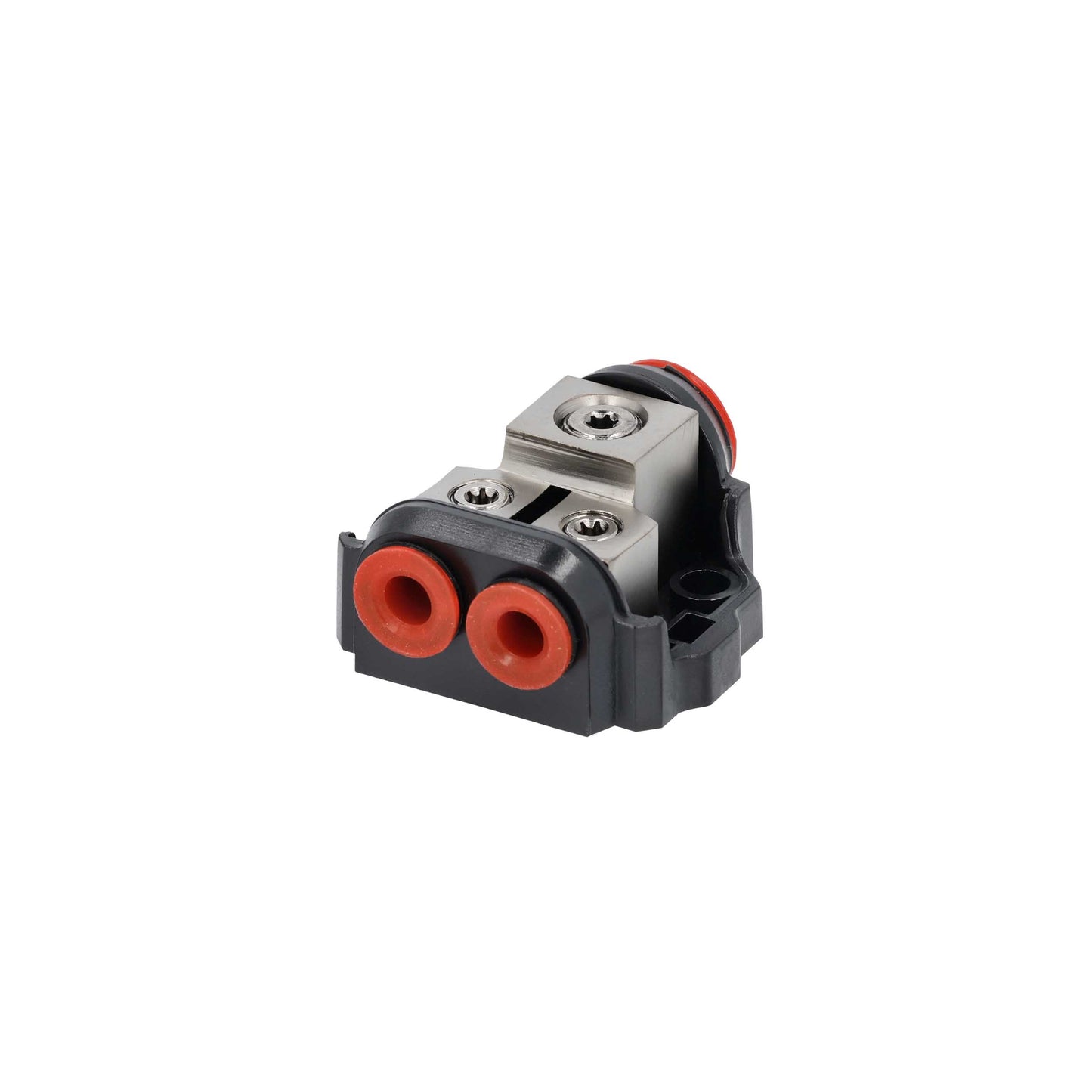 Ground Distribution Block | 1/0- 4 AWG In, (2) 4-8 AWG Out
