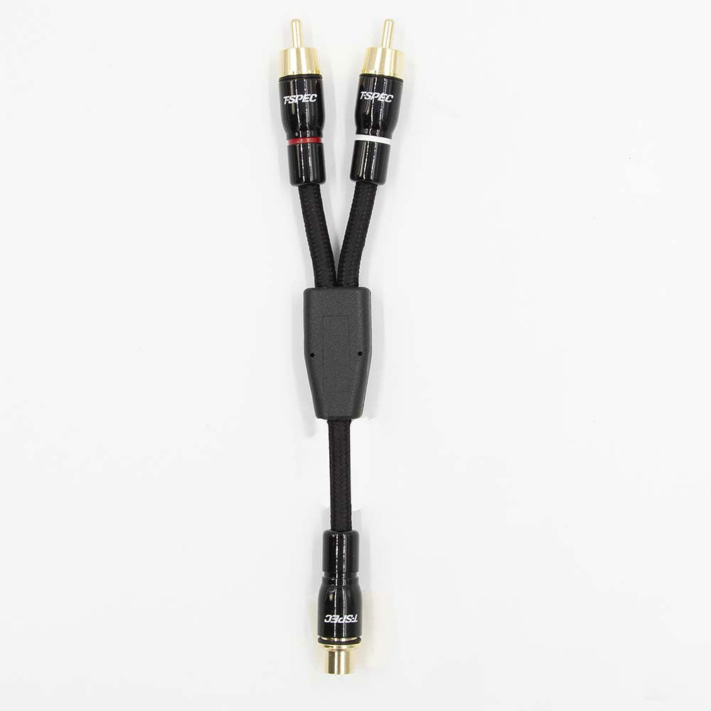 V16 RCA Y Cable | 2 Male to 1 Female