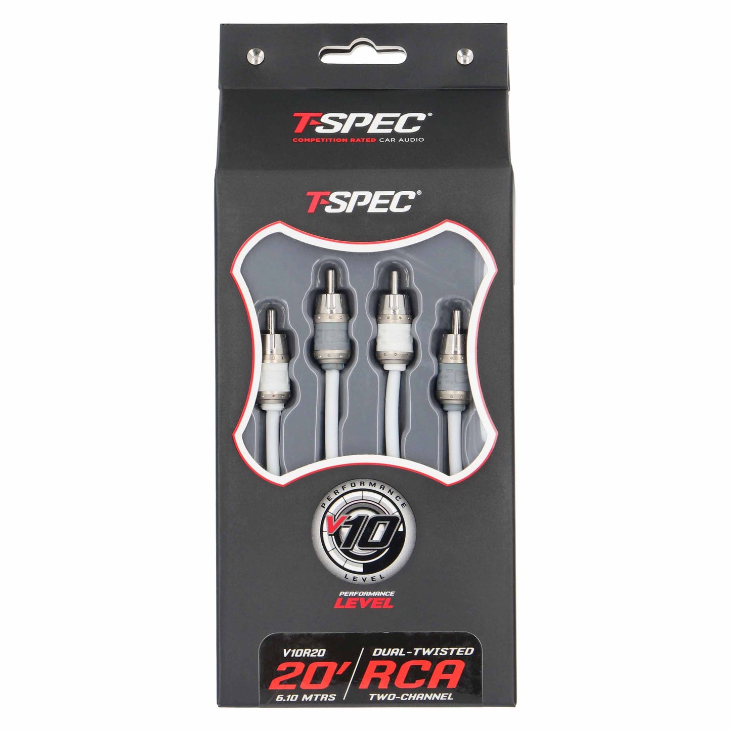 V10 2-Channel RCA Cable | 20 ft.