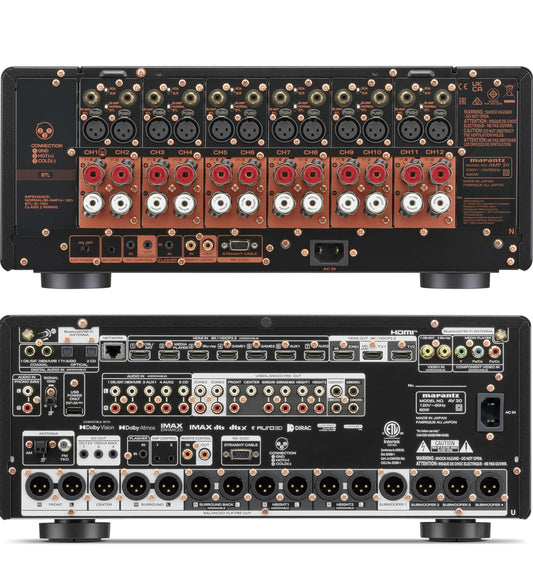 Marantz AV 30 11.4 Channel AV Preamplifier and Marantz AMP 20 12 Channel Power Amplifier Bundle