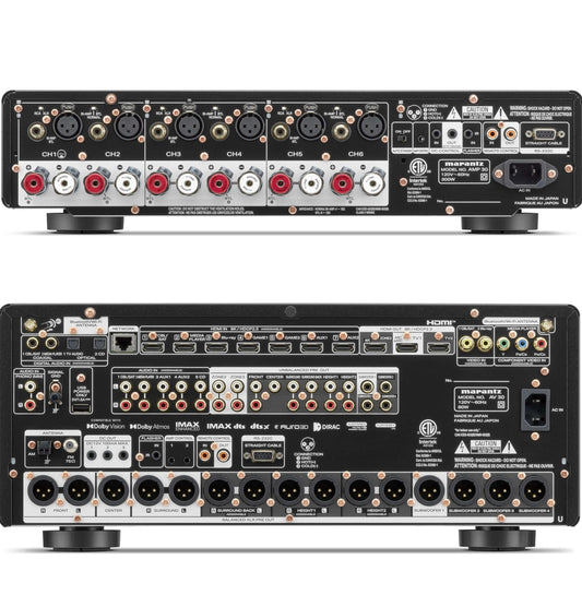 Marantz AV 30 11.4 Channel AV Preamplifier and Marantz AMP 30 6 Channel Power Amplifier Bundle