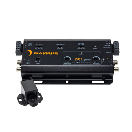 2-Channel LOC Series Line-Output Converter W/Digital Bass Enhancer - BE1