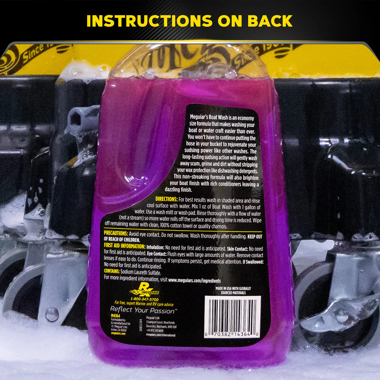 Meguiar's Marine/RV Wash, #43 - 64 oz.