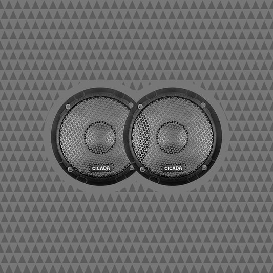 CUSTOM TOOLED GRILLS FOR CICADA AUDIO 5.25-INCH SPEAKERS