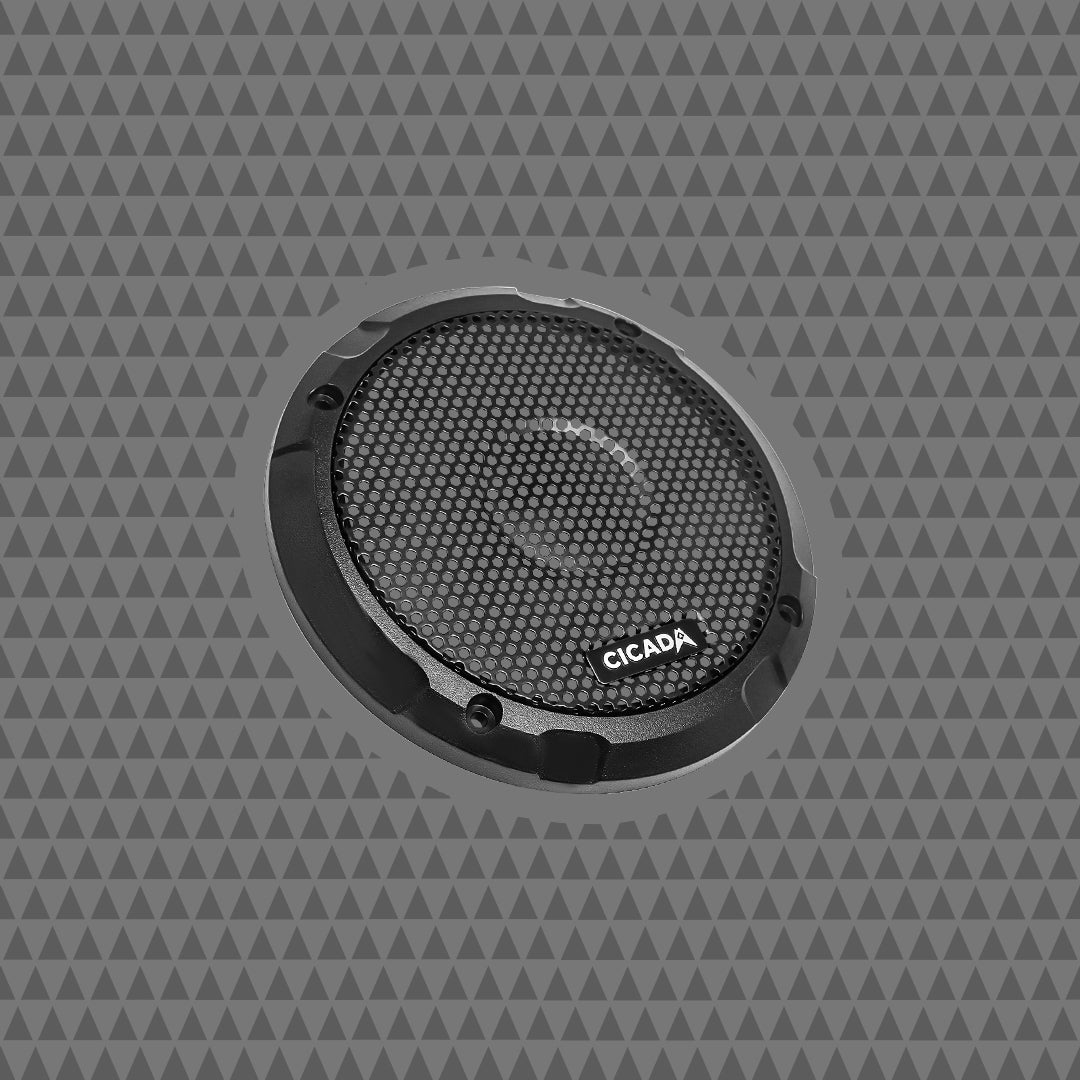 CUSTOM TOOLED GRILLS FOR CICADA AUDIO 6.5-INCH SPEAKERS