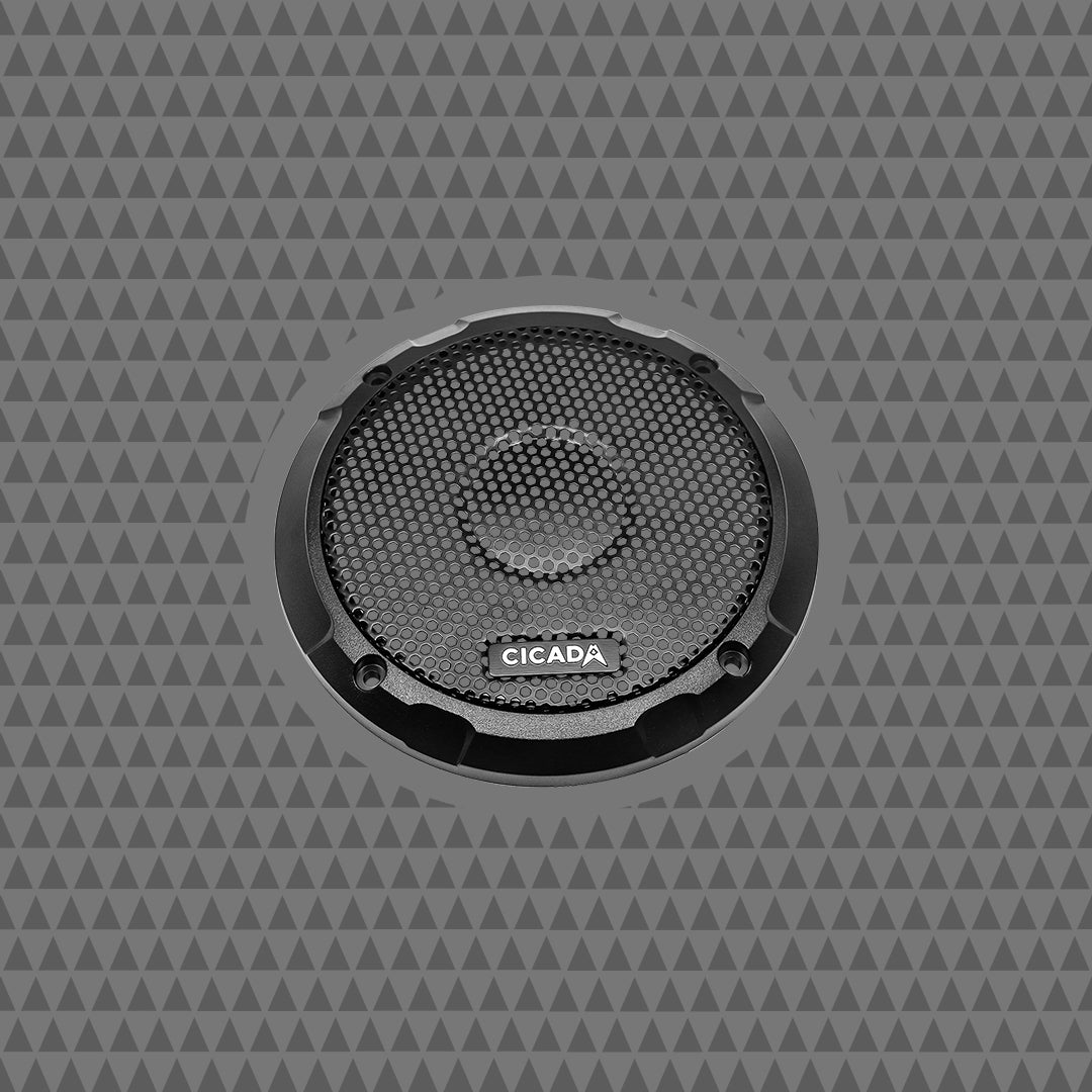 CUSTOM TOOLED GRILLS FOR CICADA AUDIO 6.5-INCH SPEAKERS