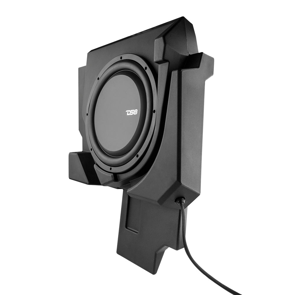 Can-Am Maverick X3 12" Under Seat Subwoofer Enclosure Passenger Side - PSW12.4D Shallow Water Resistant Subwoofer Included