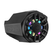 Can-Am Maverick X3 Kick Panel Speaker Pods Loaded with (2) NXL-IQ6/BK Speakers and Digital LED Lights