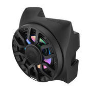 Can-Am Maverick X3 Rear B-Pillar Speaker Pods Loaded with (2) NXL-IQ6/BK Coaxial Speakers with LED Lights