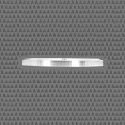 8-INCH LIP STYLE BILLET GRILLES – RINGS RAW, BLACK INSERTS – PAIR
