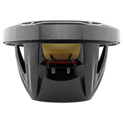 NXL 10" Marine Subwoofer With LED RGB Lights 300 Watts Rms SVC 4-Ohm -Black Carbon Fiber