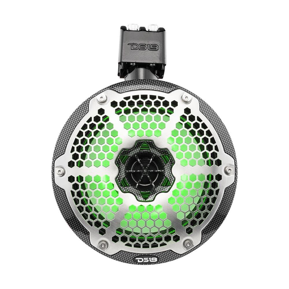 Jeep Gladiator JT Mounting Bar + 4x 8” Marine Tower Speakers with RGB LED Lights