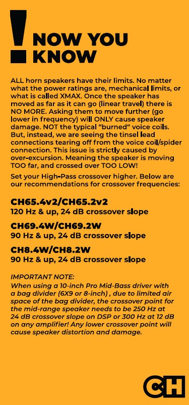 LARRY FREDERICK CLASSIC 6.5-INCH COAXIAL HORN SPEAKERS – 4Ω