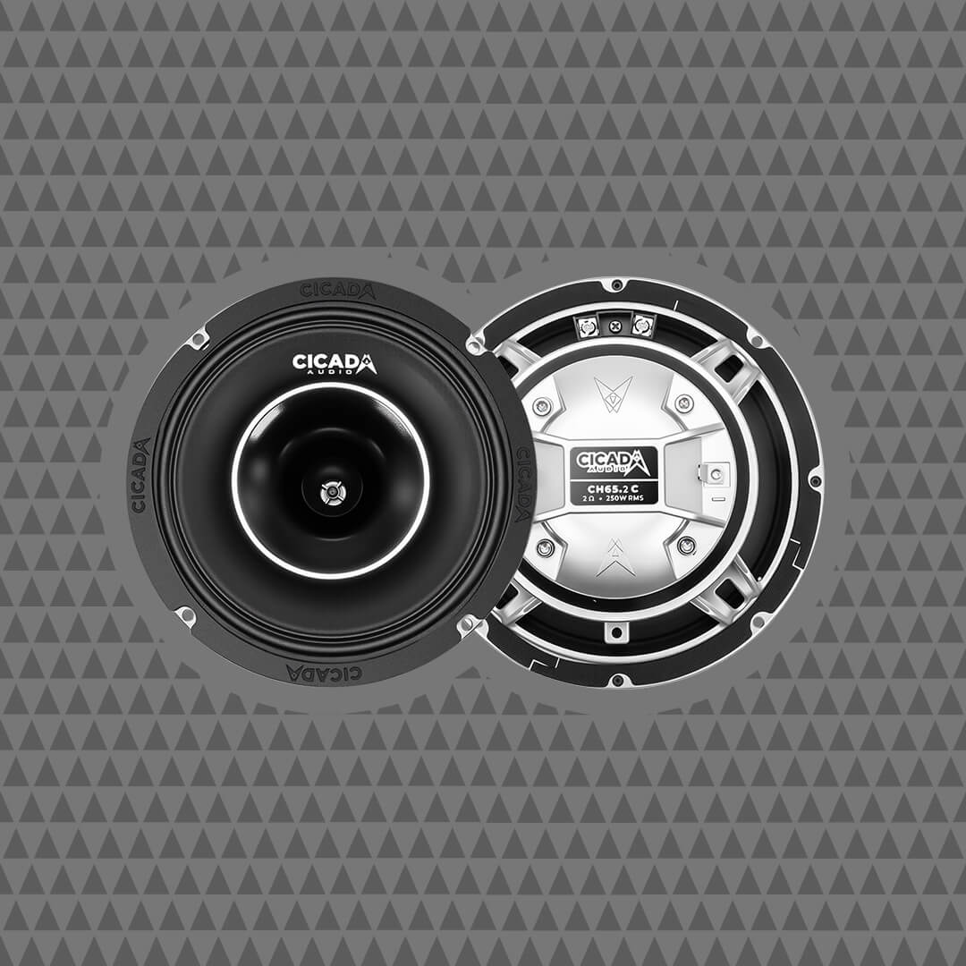 700W 4CH DSP AMPLIFIER &amp; 4 COAXIAL HORN SPEAKER H-D® COMPLETE STSTEM