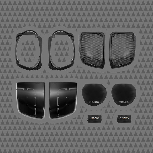 2014-2023 H-D® SADDLEBAG LID 6×9-INCH CUT-IN MOUNTING KIT