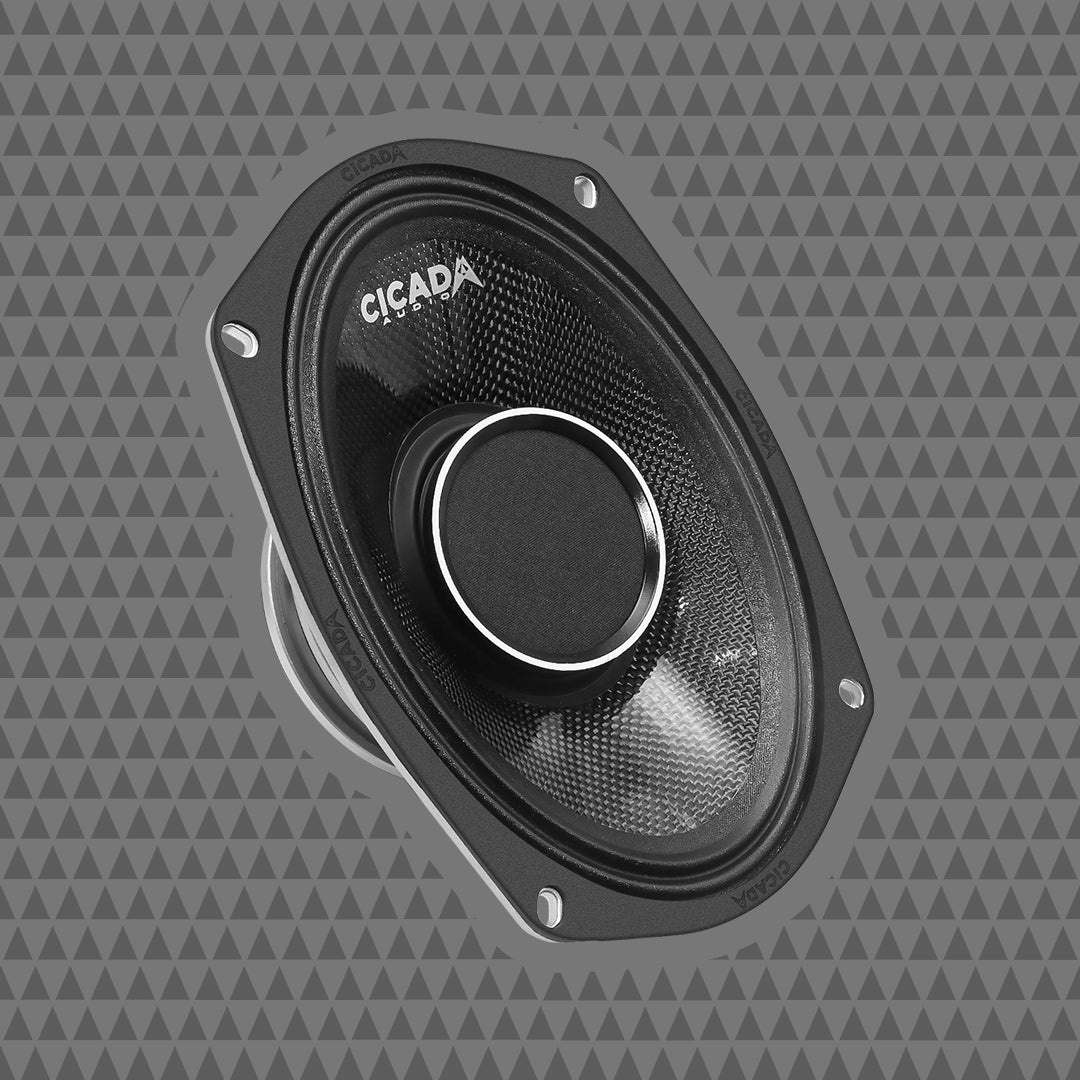 6×9″ Pro Coax Horn Speakers – 4Ω