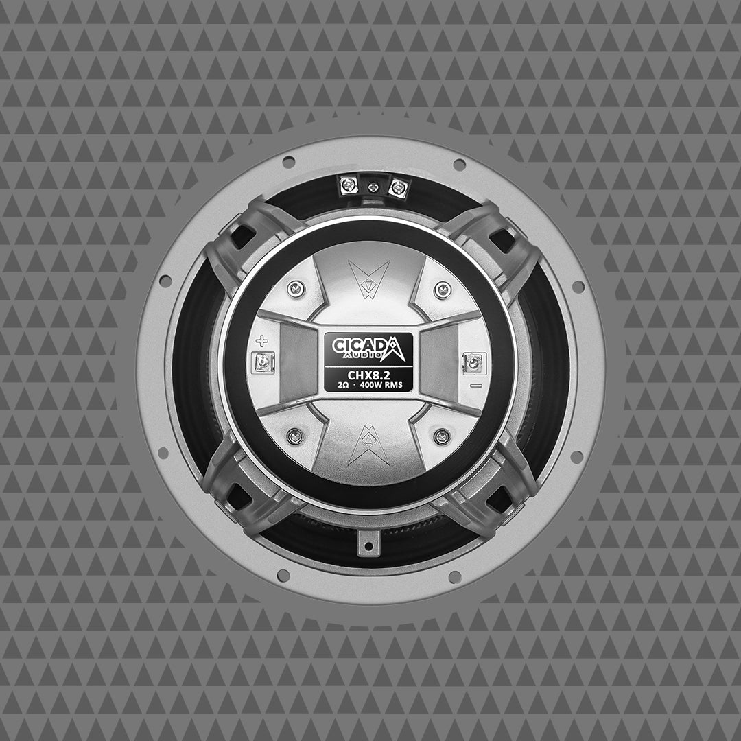 8″ Pro Coax Horn Speakers – 2Ω