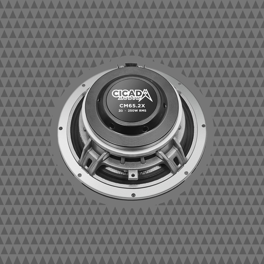6.5-INCH MID-BASS / 1-INCH COMPONENT SPEAKERS KIT – 2Ω