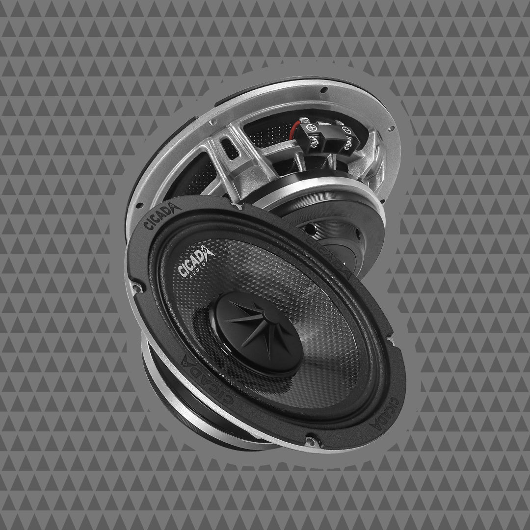 6.5-INCH MID-BASS COMPONENT SPEAKERS – 4Ω