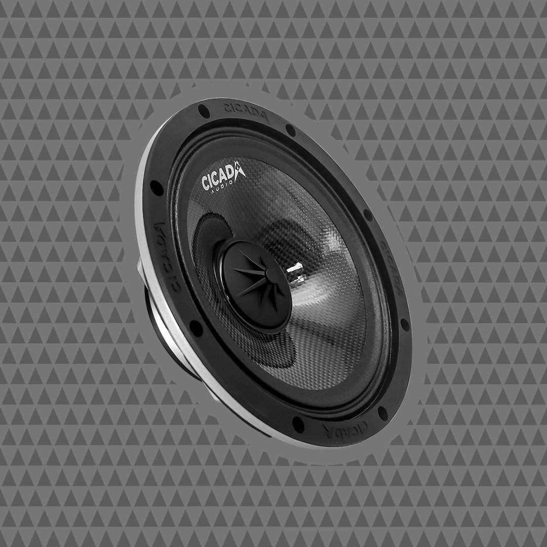 8-INCH MID-BASS COMPONENT SPEAKERS – 4Ω