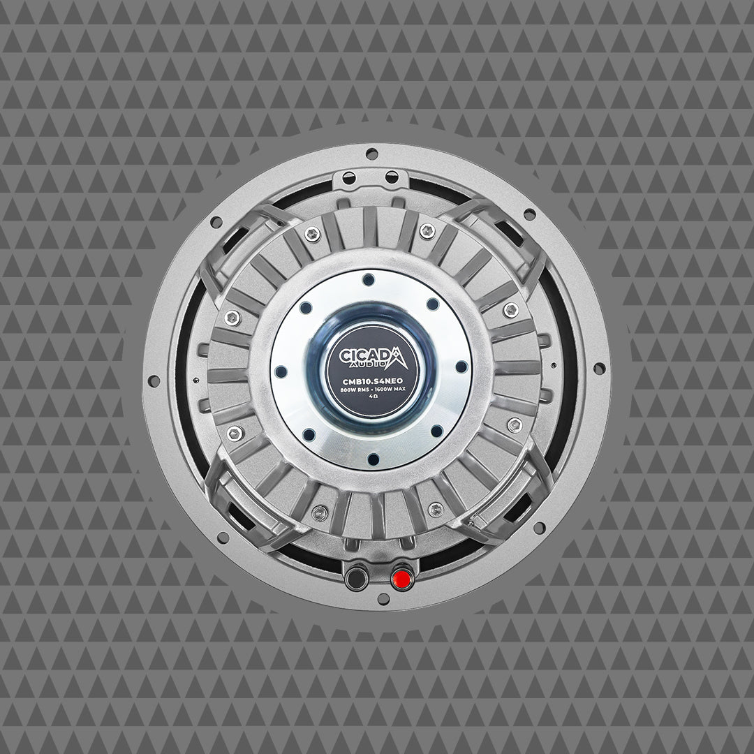 10″ Pro Mid-Bass Driver with CMC™ & NEO Technology- 4Ω