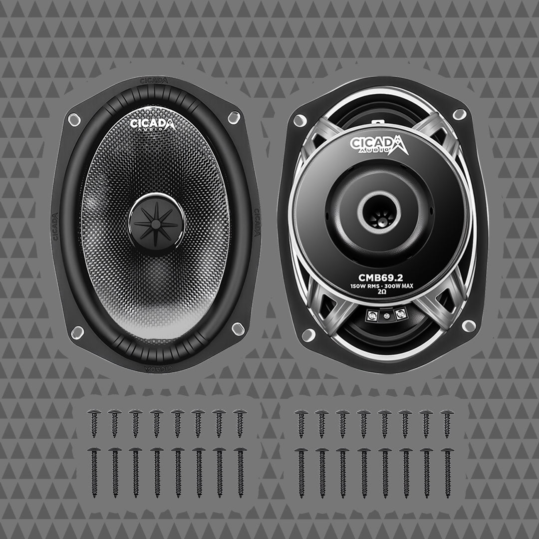 6 X 9-inch Pro Mid-Bass – 2Ω – PAIR