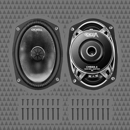 6 X 9-inch Pro Mid-Bass – 4Ω – PAIR