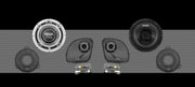 6.5-INCH MID-BASS COMPONENT SPEAKER KIT – 4Ω