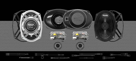6X9-INCH MID-BASS COMPONENT SPEAKER KIT – 2Ω